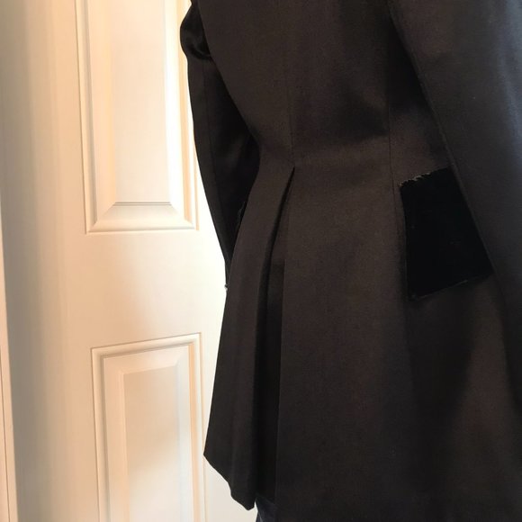 Vintage Tahari Black light dress coat Size 6 - Picture 6 of 13
